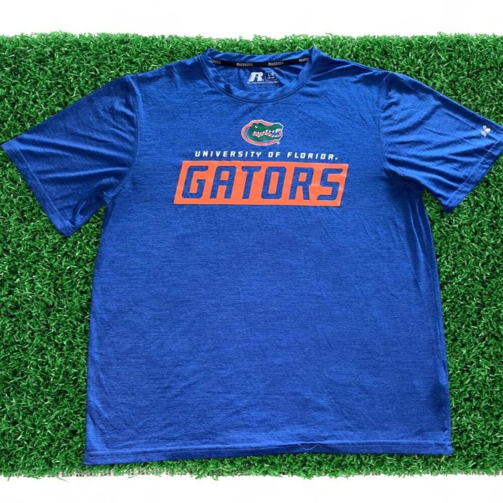 Russell-athletic Men's Blue and Navy T-shirt